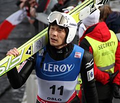 Yūta Watase på Holmenkollen 2012