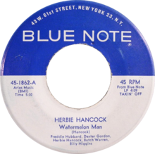 one of side-A labels by Blue Note Records