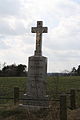 Čeština: Kříž nedaleko Petrůvek, okr. Třebíč. English: Wayside cross near Petrůvky, Třebíč District.