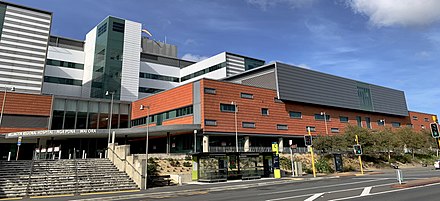 Wellington Hospital, regional hospital in Wellington, New Zealand