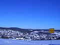 Oetziech op 't dörp Wenden in de winter vaan 2002