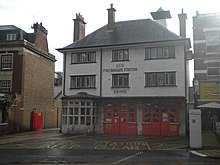 The fire station in West End Lane. West Hampstead Fire Station, West End Lane NW6 - geograph.org.uk - 2060585.jpg