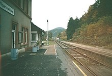 Bahnhof Wilgartswiesen im Jahr 2004