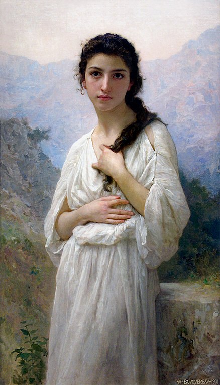 438px-William-Adolphe_Bouguereau_(1825-1905)_-_Meditation_(1901).jpg (438×767)
