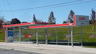 <span class="mw-page-title-main">501 Züm Queen</span> Bus rapid transit route in Brampton, Ontario