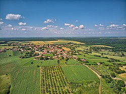 Село Зарица от птичи поглед