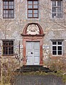 Allianzwappen Gladebeck-Münchhausen am Schloss Zedtlitz