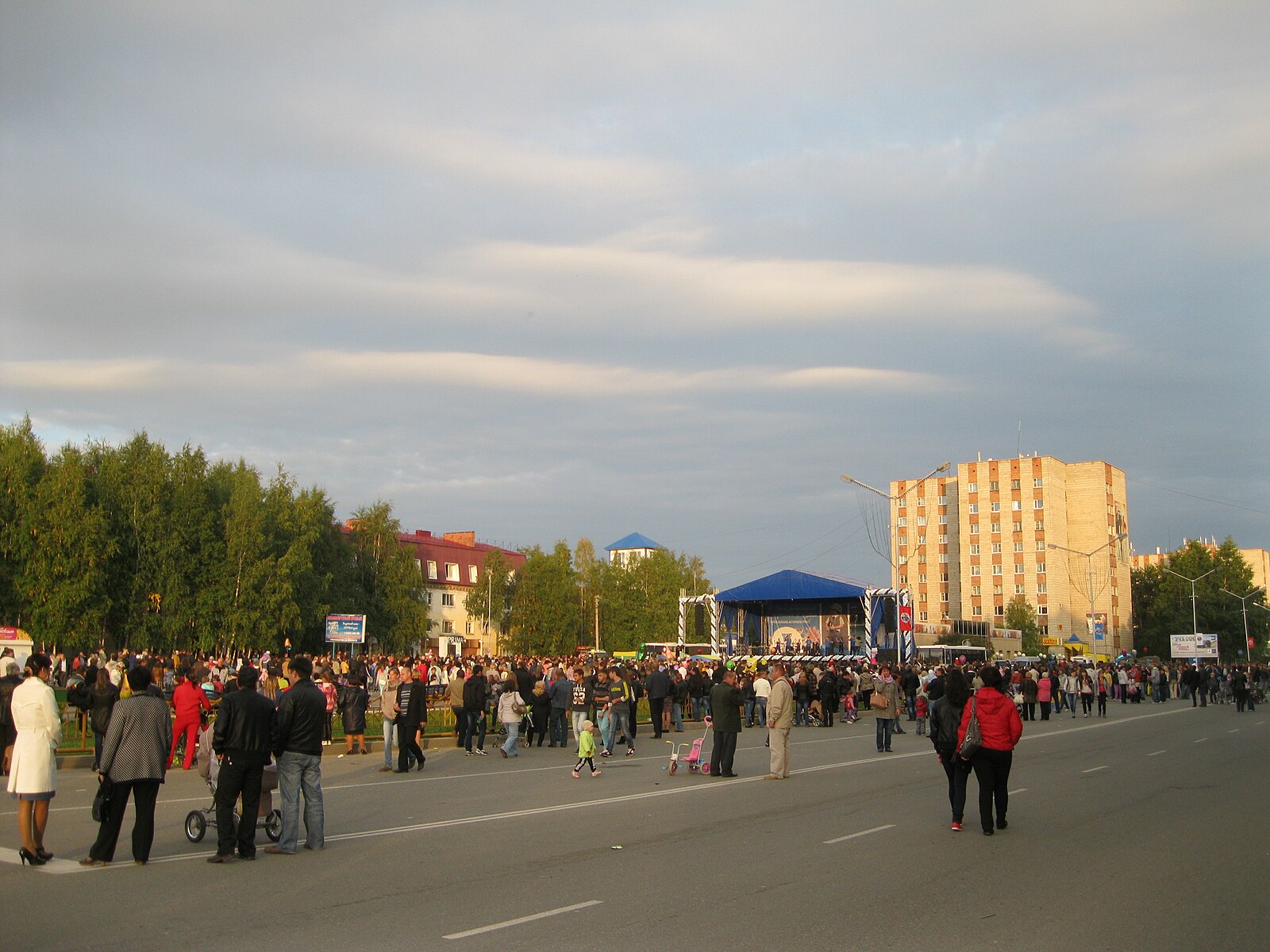 площадь победы стрежевой