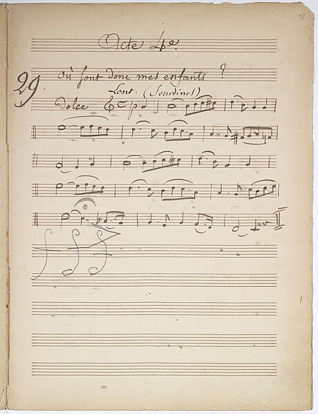 File:"André Gérard. Drame en 5 Actes. Musique de M. Ancessy.... Première Représentation le 30 Avril 1857. Odéon." Musique de scène pour la, pièce de Victor Séjour - btv1b525044130 (115 of 574).jpg