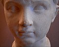 "Head of Gaius Caesar (Rome 20 BC-Limira 4 AD), Augustus' grandson", found at Herculaneum on 1742 - Exhibition "Herculaneum and Pompeii Vision of Discovery" at the Archaeological Museum of Naples (45221391162).jpg