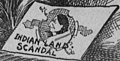 "INDIAN LAND SCANDAL" native american in art, from- Bob Satterfield cartoon about Uncle Sam's 1903 Christmas presents (cropped).jpg