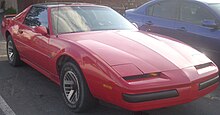 Pontiac Firebird restyling 1985