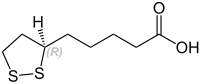 (R)-Liponic Acid Structural Formula V.1.svg