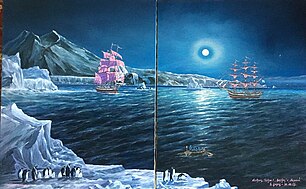 Vladimir Kosov. Chuyến thám hiểm Nam Cực đầu tiên của Nga. Vostok và Mirny. Đảo Peter I. 11/01/1821