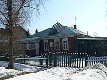 Дом, в котором в 1914-1949 гг. жил художник А.Е. Куликов.