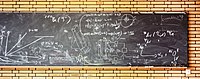 Rank: 16 Blackboard in the lecture hall of the Max Planck Institute for Nuclear Physics