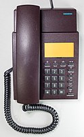 Rank: 27 Siemens analog telephone with DTMF keypad for tone dialing, model: Euroset 811 Type: S30054-S5771-CI-6-4