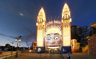 How to get to Luna Park Sydney with public transport- About the place