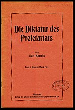 Miniatura para La dictadura del proletariado (Kautsky)