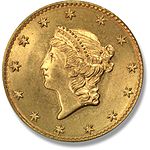 1849 Аверс золотого доллара I типа.jpg