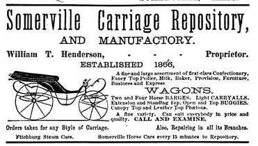 1883 Somerville Carriage Repository ad SomervilleDirectory.png