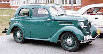 "פורד אייפל" סדאן, שנת 1938, 2 דלתות