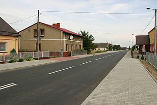Krobusz Village in Opole Voivodeship, Poland