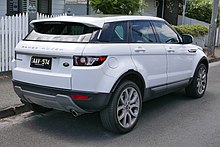 Range Rover Evoque five-door 2013 Land Rover Range Rover Evoque (L538 MY13.5) SD4 Pure Tech 4WD 5-door wagon (2015-11-13) 02.jpg