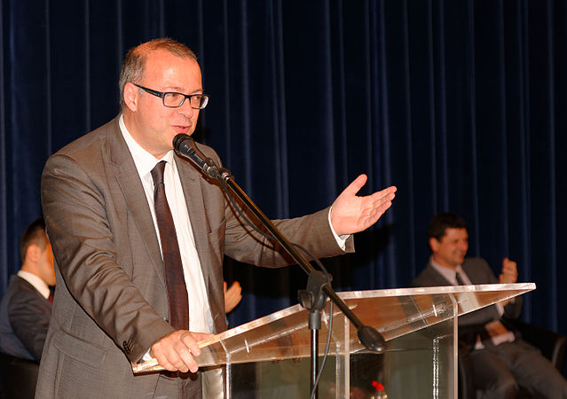 Damien Meslot, député-maire de Belfort.