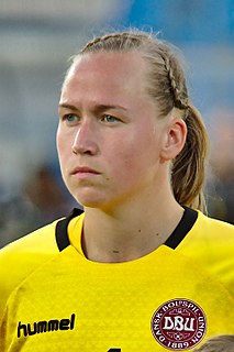 Stina Lykke Petersen Danish football player