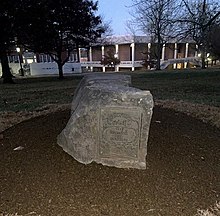 Spoofer's Stone after its 2020 repair. 2020 spoofer's stone (2).jpg
