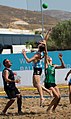 Deutsch: Beachhandball Weltmeisterschaften 2022; Tag 3: 23. Juli 2022 – Frauen, Hauptrunde, Argentinien-Deutschland 0:2 (16:18, 15:19) English: 2022 Beach handball World Championships; Day 3: 23 July – Women Main Round – Argentina-Germany 0:2 (16:18, 15:19)