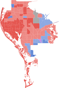 2022 Florida's 18th State Senate District election by precinct.svg