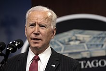 Biden speaks at The Pentagon, February 2021. 210210-D-BN624-0908 (50934678471).jpg