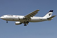 Airbus A300B2-203 авиакомпании Iran Air
