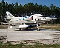 A-4C of VA-106 on display at NAS Jacksonville