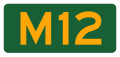 AUS Alphanumeric Route M12.svg