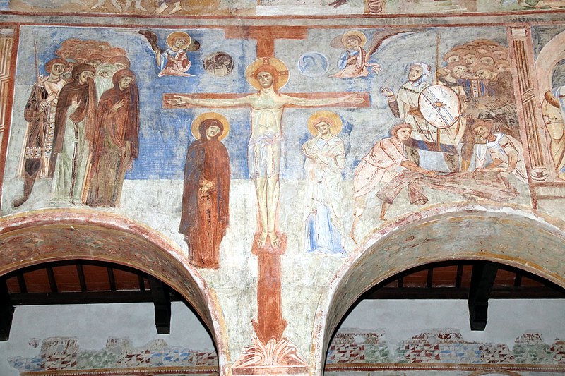 Fichier:Abbazia di Sant'Angelo in Formis, Crocifissione 01.jpg
