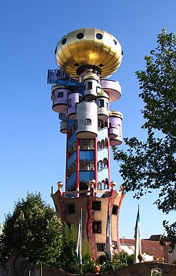 Abensberg Kuchlbauerturm von Hundertwasser
