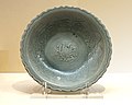 A 15th-16th century celadon dish with a peony motif from the Sawankhalok kilns is now on display at the Aichi Prefectural Ceramic Museum in Japan