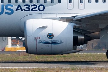 Airbus A320neo PW1100G nacelle.jpg