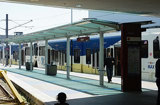 <span class="mw-page-title-main">Portland International Airport station</span> Light rail station in Portland, Oregon, United States
