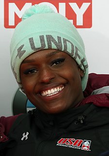 Aja Evans American bobsledder