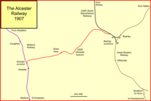 The Alcester line in 1907 Alcester-rly-1907.png