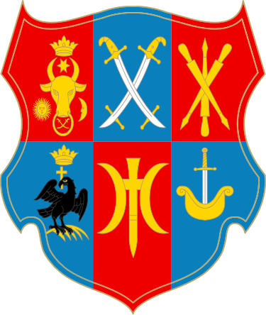 Petro Mohyla coat of arms Alex K Petro Mohyla.svg