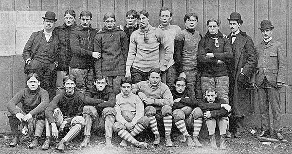 First all-professional football team, 1896