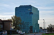 Onet news portal headquarters in Krakow Alma Tower, 10 Pilotow street, Krakow, Poland.jpg