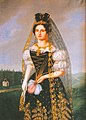 Mme András Probstner de Újlubló et Jakubany née Amália Fuchs († 1860) par Josef Czauczik (1834), Galerie nationale hongroise