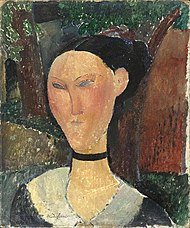 Amedeo Modigliani - Femme au ruban de velours.jpg