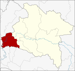 Distretto di Ban Sang – Mappa